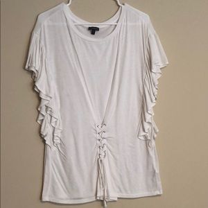 Express White Fun Tee